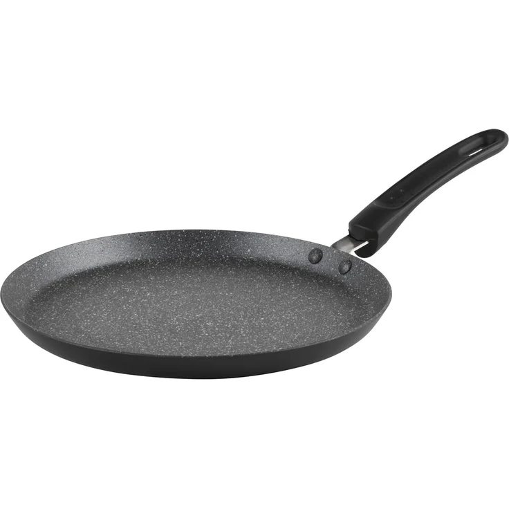 Russell Hobbs RH02852EU7 Metallic Marble 25 cm Crêpe-Pfanne - Antihaft-Pfannkuchenpfanne, flache Omelett-/Eierpfanne, Induktionsherd geeignet, weicher Griff, Kochgeschirr aus geschmiedetem Aluminium – Bild 1