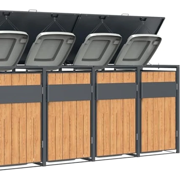 Westmann Varius 5 | Metall Mülltonnenbox 5er | – Bild 4