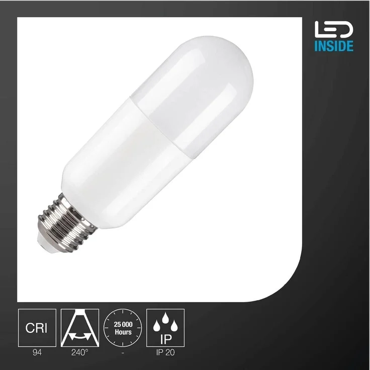 SLV T45 E27, LED Leuchtmittel weiß / milchig 13,5W 4000K CRI90 240° - LED Lampen Sockel E27 – Bild 2