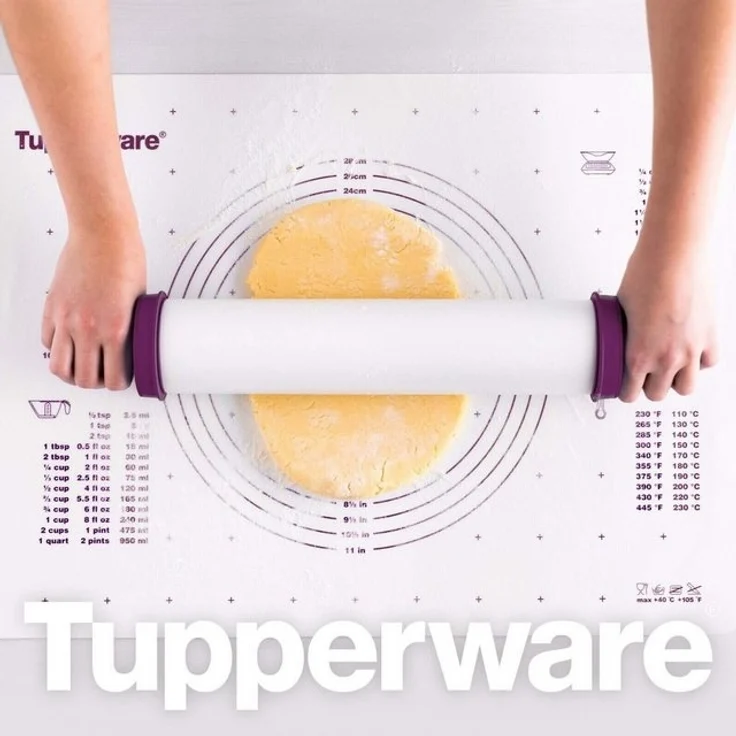 TUPPERWARE Nudelholz Teigrolle – Bild 1