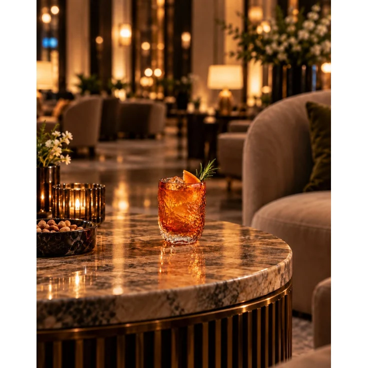 Das Marbella Glow Tumbler Glas - Bernstein – Bild 2