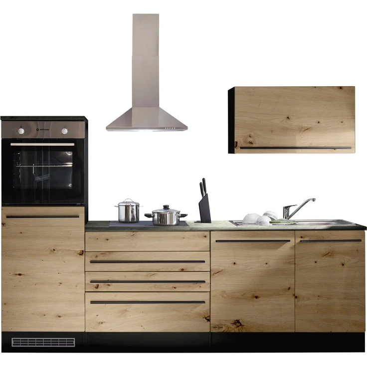 BASIC by Balculina Küchenzeile Jazz, Breite 260 cm, wahlweise mit E-Geräten – Bild 1