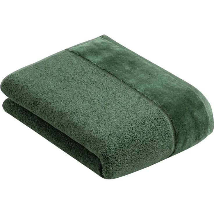 Vossen Badetuch Pure, Frottier (1-St), Baumwolle & VEGAN, mit eleganter Veloursbordüre – Bild 4