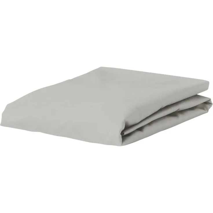 Essenza Spannbettlaken Premium Percale, Perkal, Gummizug: rundum, (1 Stück), Uni Baumwollperkal
