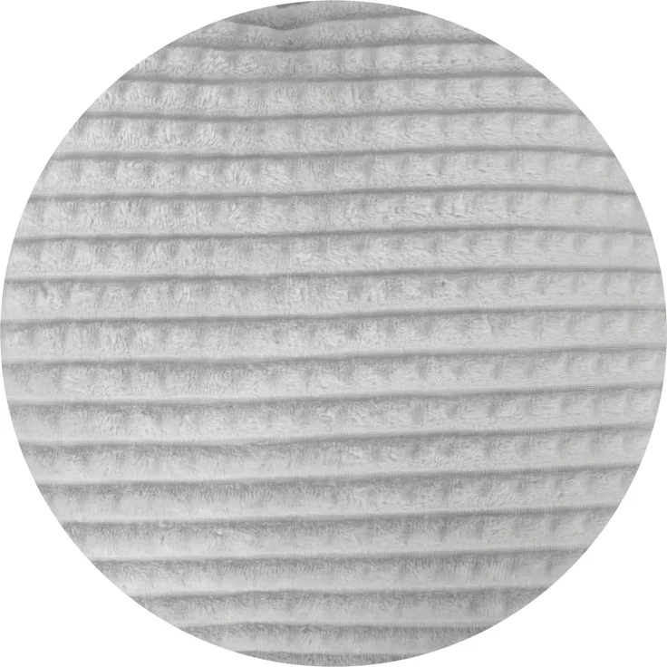 Kuscheldecke Jacquard Flanell Hellgrau 130x170 cm – Bild 8