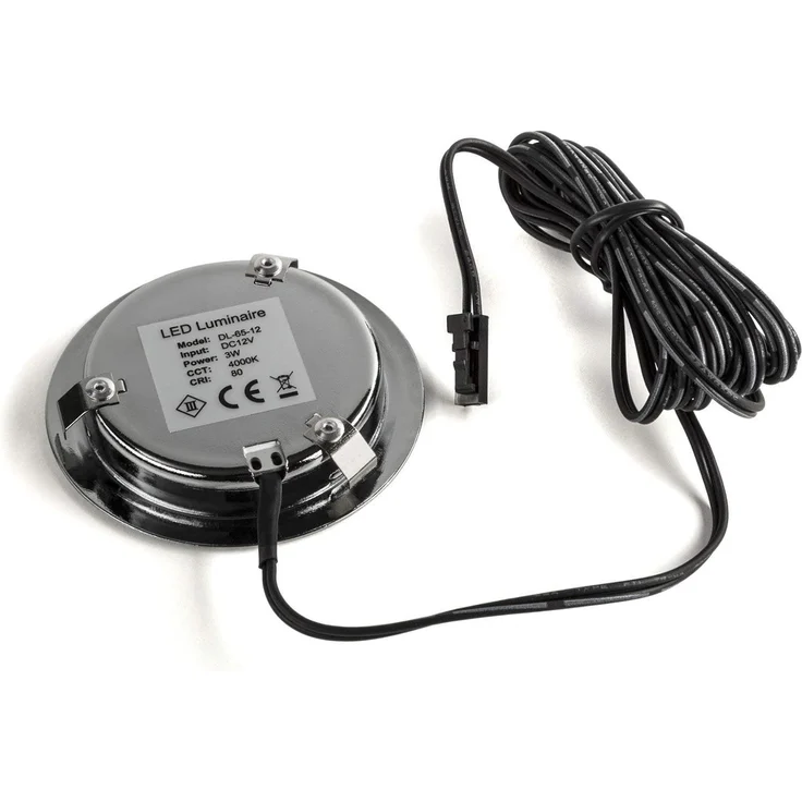 SO-TECH® LED Unterbauleuchte LED Möbeleinbauleuchte GIULIA 3W / 12V, warmweiß / neutralweiß / kaltweiß miniAMP – Bild 5