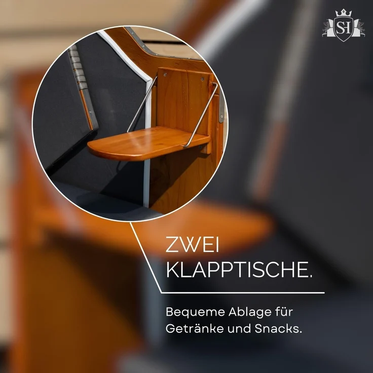 Strandkorb Hanse Ostsee Klassik 1-Sitzer, Creme Weiß Blockstreifen – Bild 8