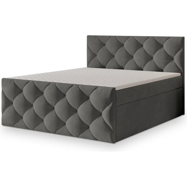 Masseno Boxbett ROVARI 160x200 cm mit Bonell Matratze und Topper – Bild 4