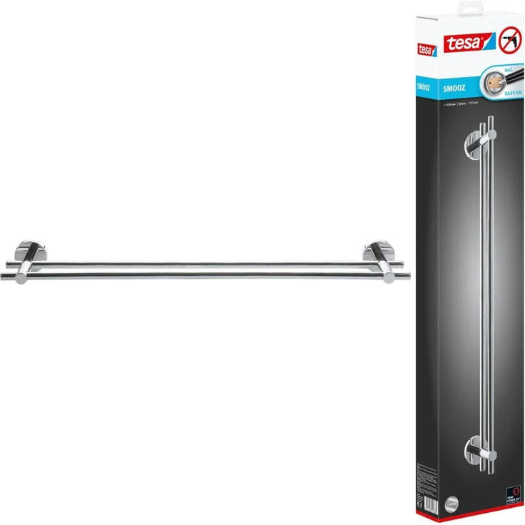 tesa Badetuchstange Smooz 60 cm – Bild 1