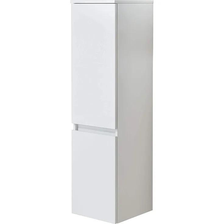 Midischrank Berlin / Balu , Holzwerkstoff , Weiß , 35 x 125 x 33 cm