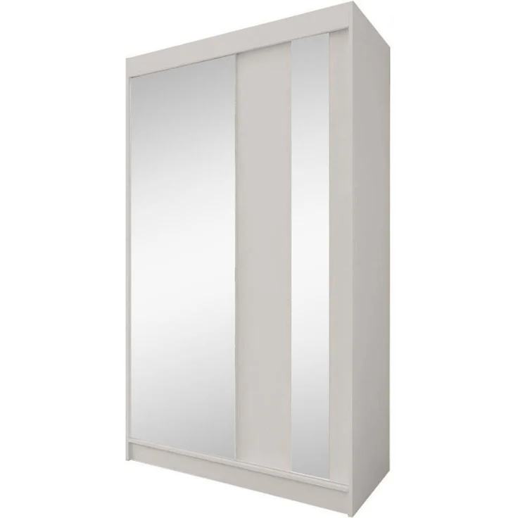 Beautysofa Kleiderschrank GAJA II mit Spiegel (Schrank mit Schubladen und Kleiderstange, moderner Schiebetürenschrank) Breite: 120 cm, 200 cm oder 240 cm – Bild 1