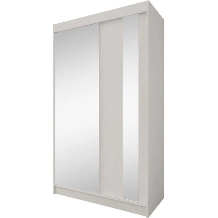 Beautysofa Kleiderschrank GAJA II mit Spiegel (Schrank mit Schubladen und Kleiderstange, moderner Schiebetürenschrank) Breite: 120 cm, 200 cm oder 240 cm