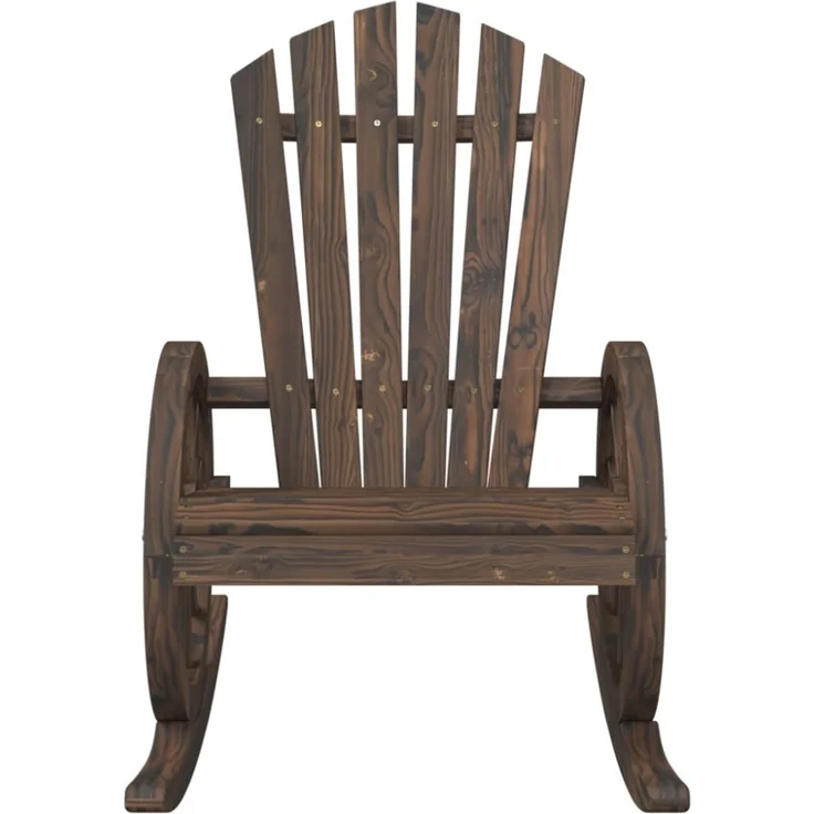 vidaXL Adirondack-Schaukelstuhl Massivholz Tanne 365094 – Bild 4