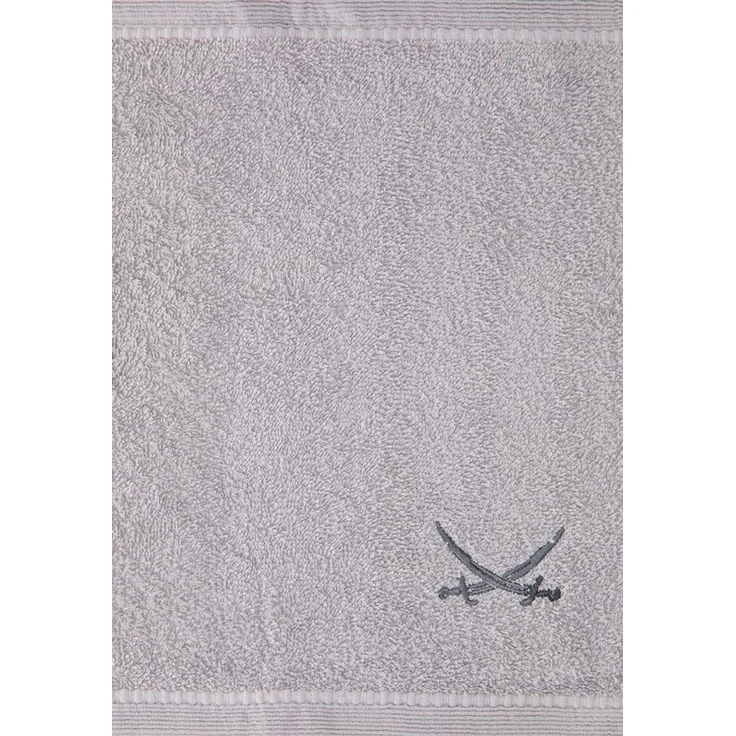 Sansibar Sylt Seiftuch Sansibar 6er Set Frottier-Serie Classic, 30x30 cm, (Set), mit hochwertiger Sansibar Säbel Stickerei – Bild 4