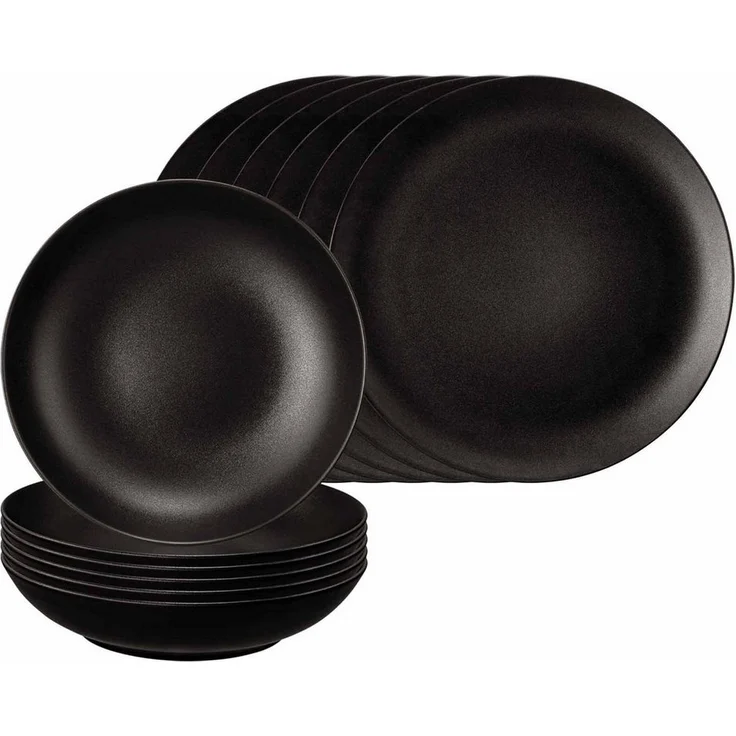 Seltmann Weiden Liberty Velvet Black Tafelservice 12-teilig – Bild 5