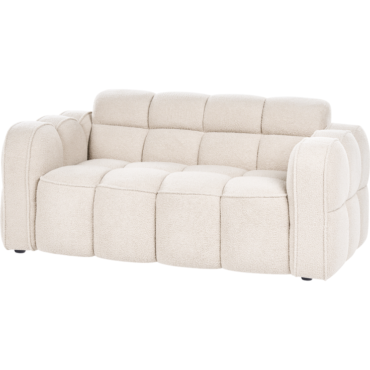 Sofa 2-Sitzer UTANA Bouclé Beige – Bild 5