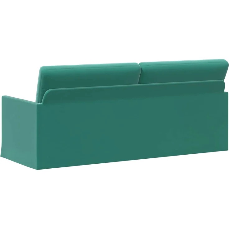 vidaXL 3-Sitzer Sofa Türkis 190 x 81 x 82 cm Samt (V) 42041130 – Bild 4