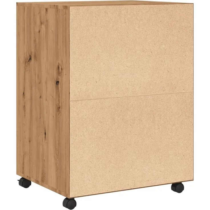vidaXL Rollschrank Artisan-Eiche 60x48x81 cm Holzwerkstoff 853172 – Bild 5