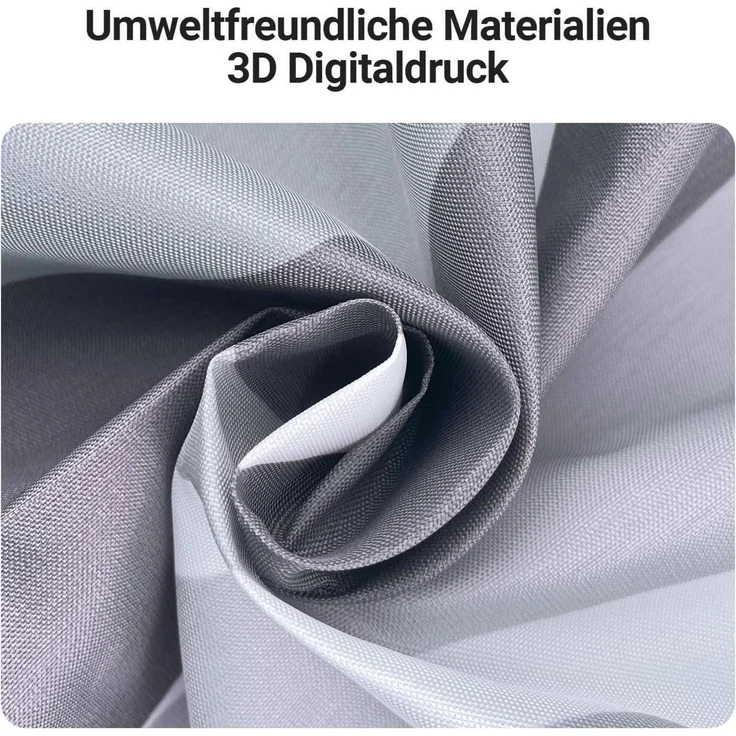 Duschvorhang Water Droplets Antischimmel Textil 100x200cm 1er Pack – Bild 3
