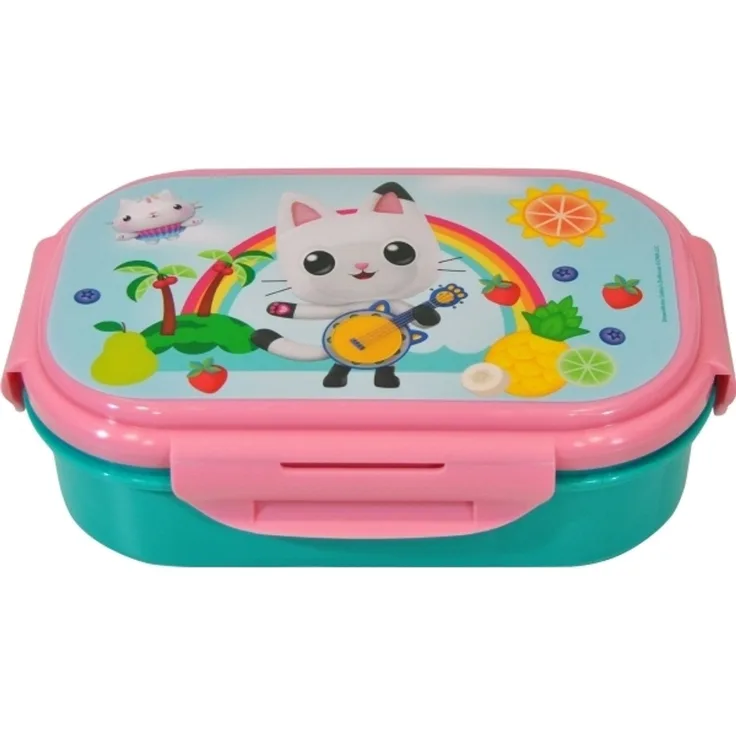 Gabby's Dollhouse Lunchbox mit Besteck