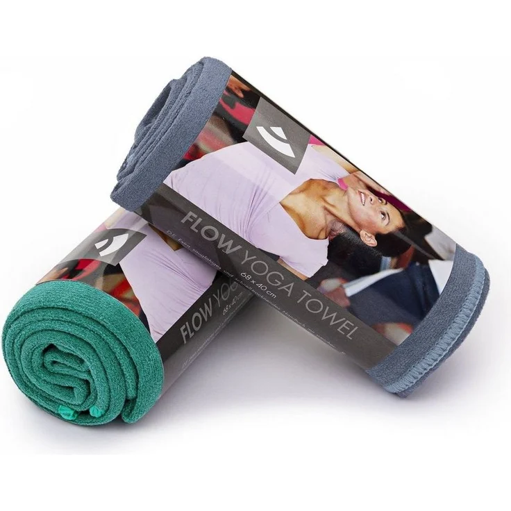 bodhi Sporthandtuch Yoga Handtuch Flow Towel S petrol – Bild 3