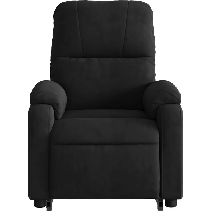 vidaXL Massagesessel Aufstehhilfe Elektrisch Schwarz Mikrofasergewebe 3204953 – Bild 7