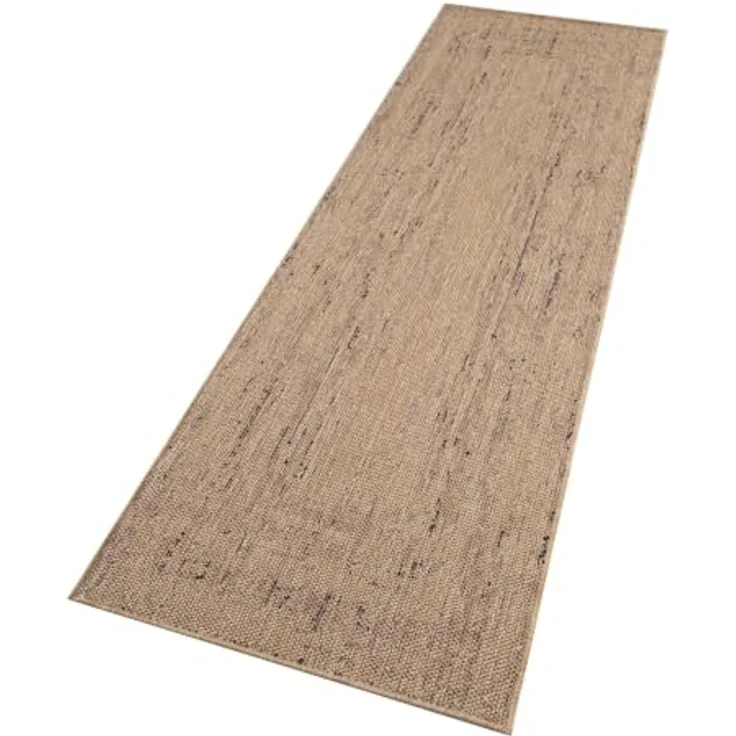 TT Home Teppich Diele, Flur, Küche, Außenbereich, Rechteckig, Höhe: 4 mm, Waschbarer In-& Outdoorteppich Wetterfest Terrasse Uni Moderner Boho A – Bild 6