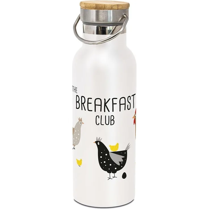 Paperproducts Design Isolierflasche Edelstahl 0,5 L Breakfast Club