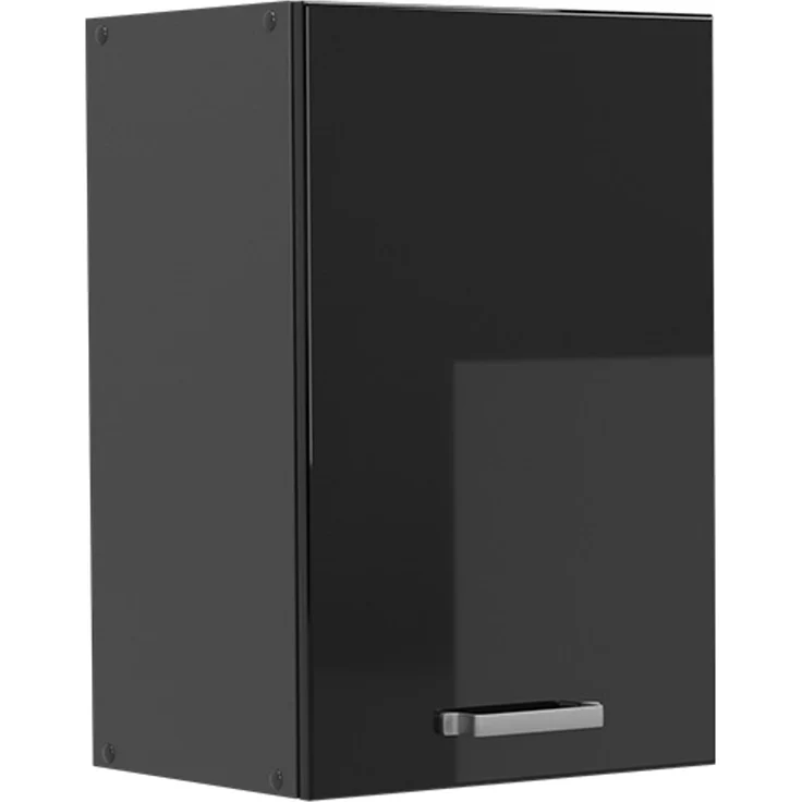 Hängeschrank R-Line Schwarz Hochglanz 40 cm Vicco – Bild 1