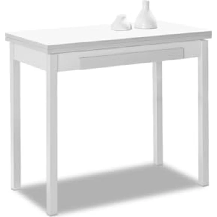 ASTIMESA Küchentisch, weiß, 90 x 100 cm – Bild 1