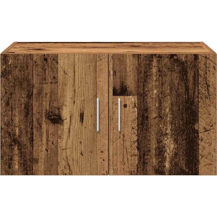 vidaXL Wandschrank Altholz 70 x 42,5 x 40 cm Holzwerkstoff 869150 – Bild 5