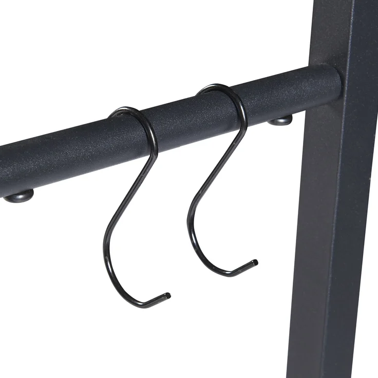 Kaminholzregal Kasan verstellbar H100-150xB60-100xT25cm [en. casa] – Bild 4
