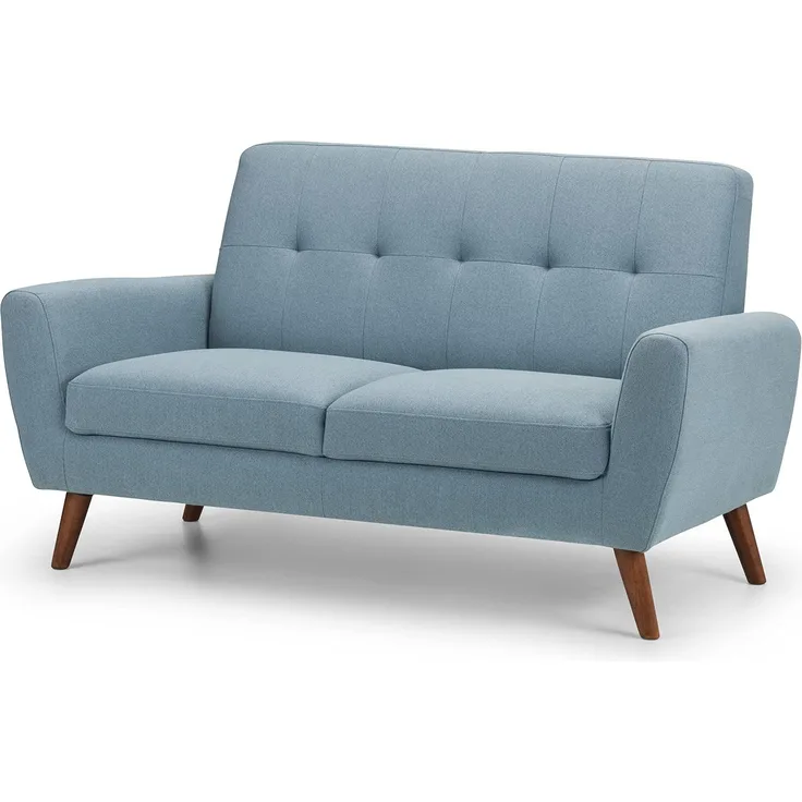 Julian Bowen Monza Sofa, Zweisitzer, blau