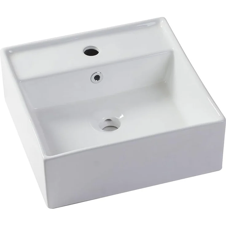 Vente-unique - ZEVARA Badmöbel-Set Holz, Platte Beige - B 46 cm x H 57 cm x L 60 cm – Bild 7