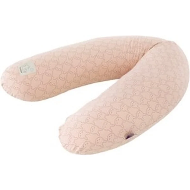 Träumeland Stillkissen elastisch Kuschelhase beige 180 cm – Bild 4