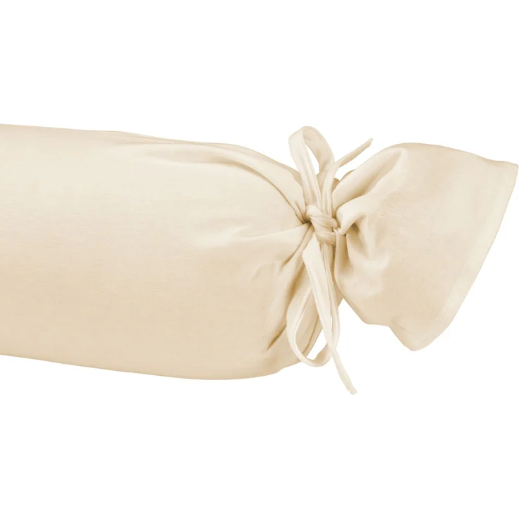 biberna Feinjersey-Kopfkissenbezug, kitt, 15x40 cm – Bild 2