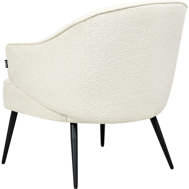 Sessel KAYLA Bouclé Cremeweiß – Bild 6
