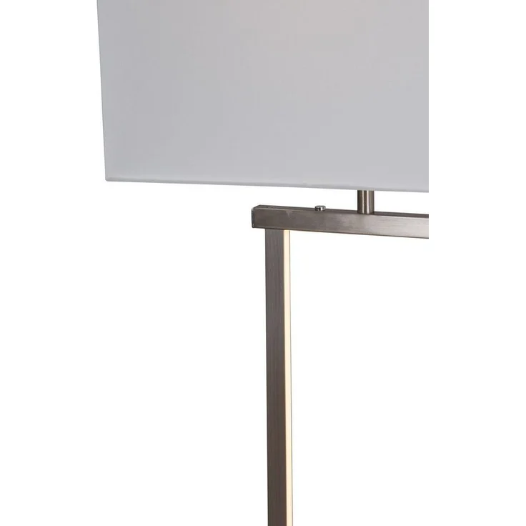 NOWA Stehlampe SYDNEY, Dimmer, Dimmfunktion, mehrere Helligkeitsstufen, Leuchtmittel wechselbar, Warmweiß, Stehleuchte/Textil beige/dimmbar/getrennt schalt-dimmbar/Wohnzimmer – Bild 3