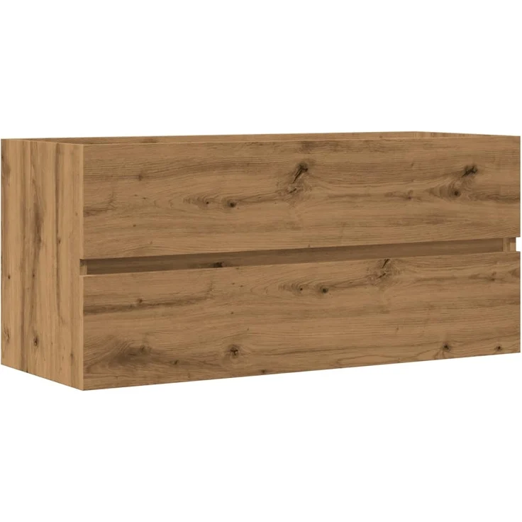 vidaXL Waschbeckenschrank Artisan-Eiche 100x38,5x45 cm Holzwerkstoff 856253 – Bild 1