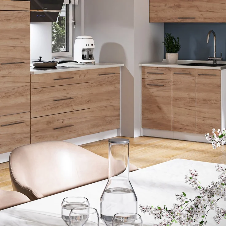 Küchenarbeitsplatte R-Line Weiß 97 cm Vicco – Bild 3
