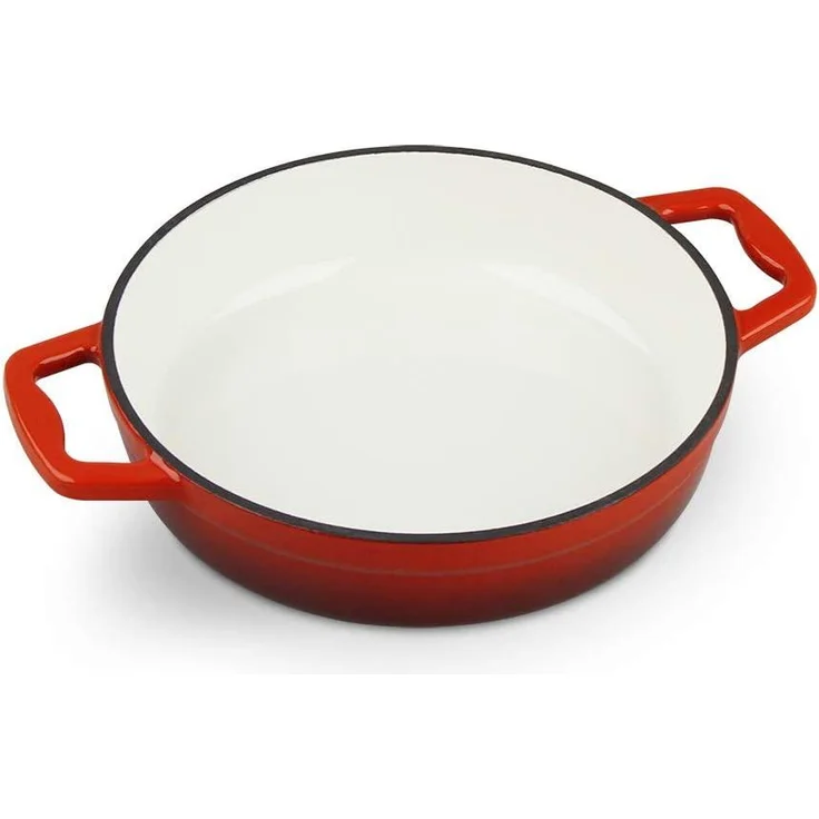 CS Koch-Systeme Topf-Set Xanten, Gusseisen (Set, 7-tlg, je 1 Fleischtopf Ø 16/26 cm, 1 Bratentopf Ø 24 cm, 1 Pfanne Ø 28 cm), Induktion – Bild 4