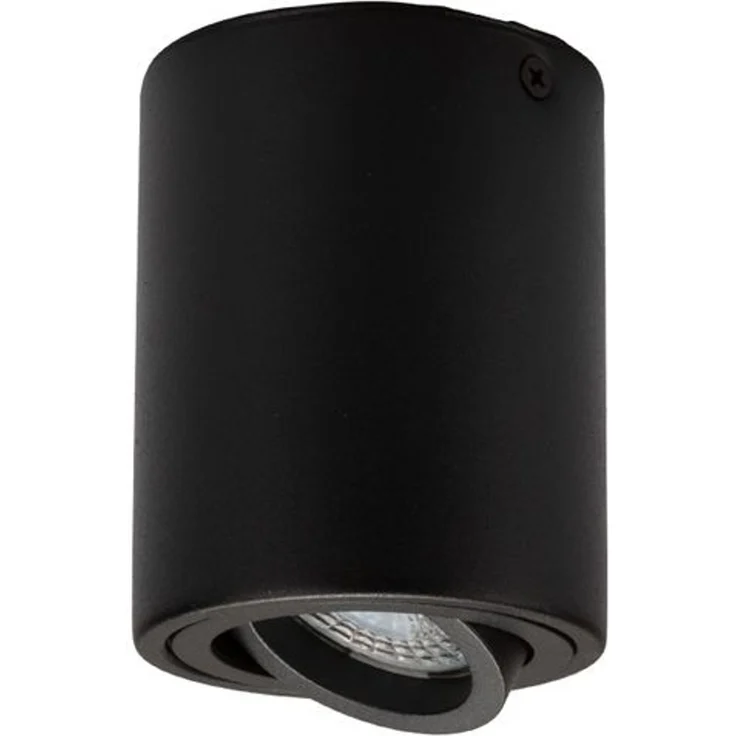 LED Aufbaustrahler schwenkbar Genius 662 rund schwarz – GU10, 230V, Metall, modern – Bild 3