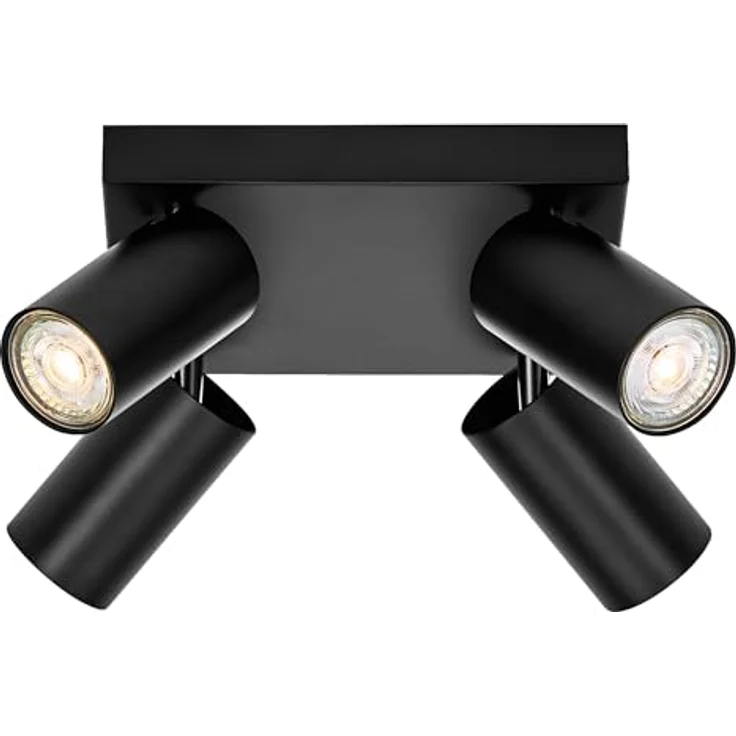 LEDVANCE LED-Spot Octagon GU10 schwarze Platte 4x3,4 W 927 DIM – Bild 6