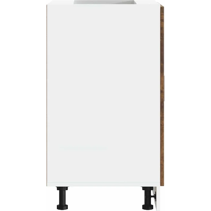 Küchenunterschrank THEO Räuchereiche 60x46x81,5 cm | Küche Unterschrank mit Türen – Bild 7