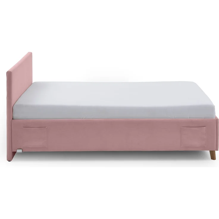 Polsterbett >Cool mit BK< Liegefläche 120x200cm, Rose, Stellmaß: 130x90x210cm (BxHxT) – Bild 5
