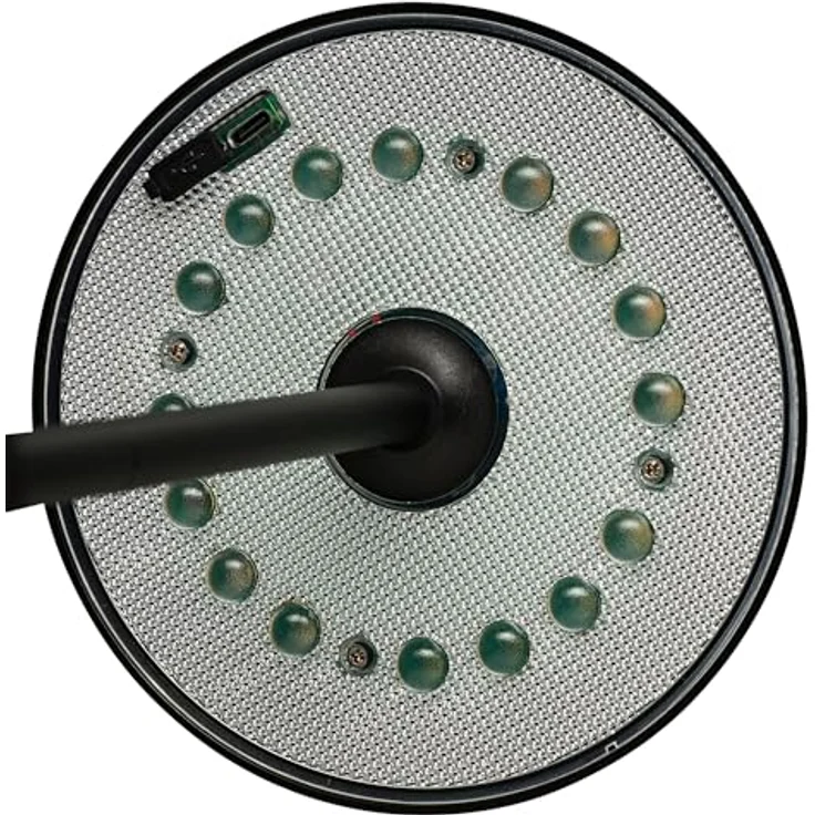 Idena Tango Touch LED Tischlampe, kabellos und höhenverstellbar, schwarz, mit stufenlos dimmbaren Farbmodi – Bild 4