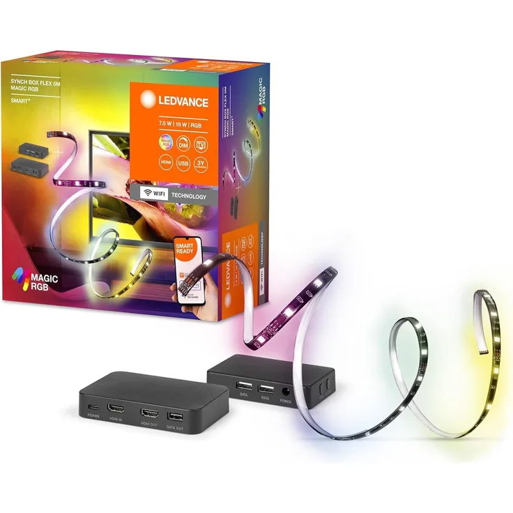 LEDVANCE HDMI Synch Box LED-Streifen mit WiFi-Technologie und MAGIC RGB