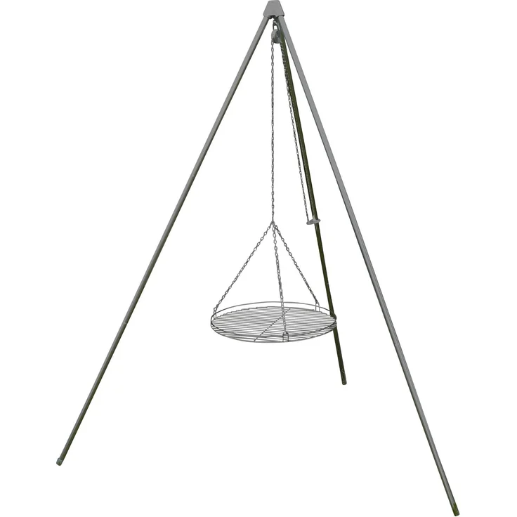 Huber Grillgeräte Schwenkgrill inkl. Rost, Höhe 160 cm, Ø 50 cm – Bild 1
