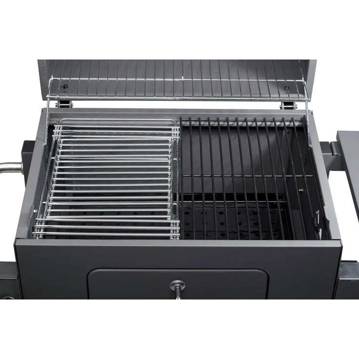 tepro Grillzubehör Hauptrost 28x39 cm für Rost-in-Rost-System - eckig, verstellbare Grillrosttiefe, ca. 39-50 cm Chrome – Bild 3
