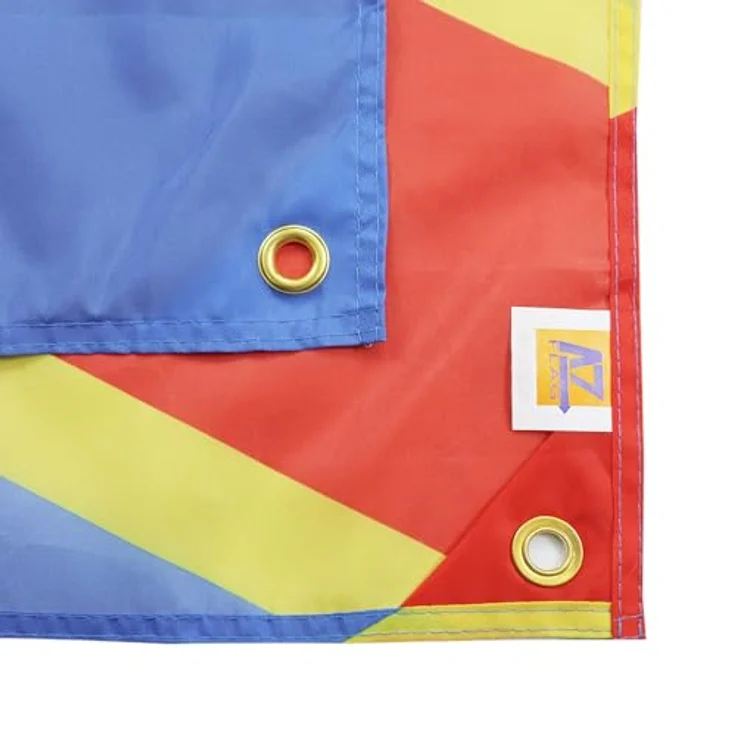 AZ FLAG Flagge der Demokratischen Republik Kongo, 150x90 cm, mit 4 Ösen, kongolesischer Pavillon für Balkon oder Wand – Bild 4
